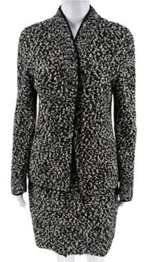 Chanel Fall 1994 Boucle Skirt Suit - Size 40
